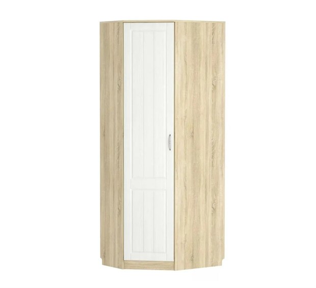 Шкаф угловой в спальню Fortis НМ 014.11 Оливия (Левый) НМ 014.11L