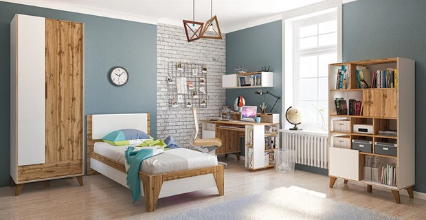 Детская 1 Fortis МН-036 Сканди белый МН-036-дет-1