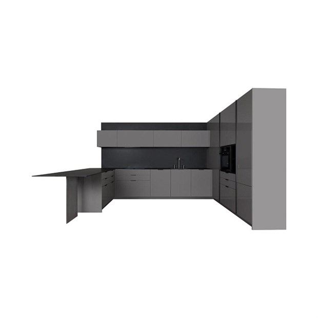 Кухонная мебель Eggersmann Paso (без аксессуаров)                                                    
                            MK2 (345898) 2712 nano black, laminate dark grey, worktop - 12mm fenix core 2712 Кухонная мебель Eggersmann Paso (без аксессуаров)                                                   