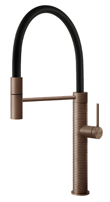 Смеситель для кухни Gessi 316 MECCANICA                                                    
                            60012#708 Copper Brushed 60012#708