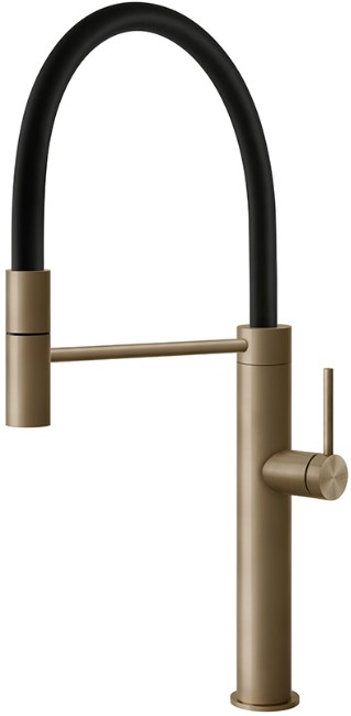 Смеситель для кухни Gessi GESSI 316                                                    
                            60010#726 Warm Bronze Brushed PVD 60010#726