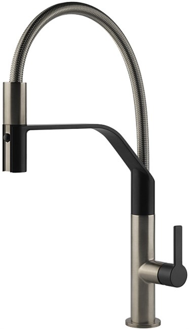 Смеситель для кухни Gessi Mesh                                                    
                            60005#149 FINOX BRUSHED NICKEL 60005#149