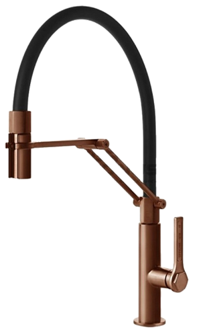 Смеситель для кухни Gessi OFFICINE                                                    
                            60055#708 Copper Brushed PVD 60055#708