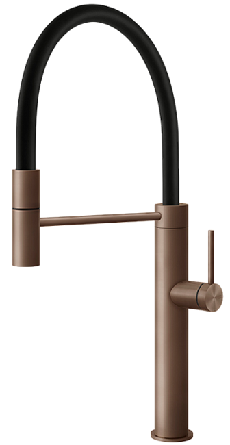 Смеситель для кухни Gessi GESSI 316                                                    
                            60010#708 Copper Brushed 60010#708