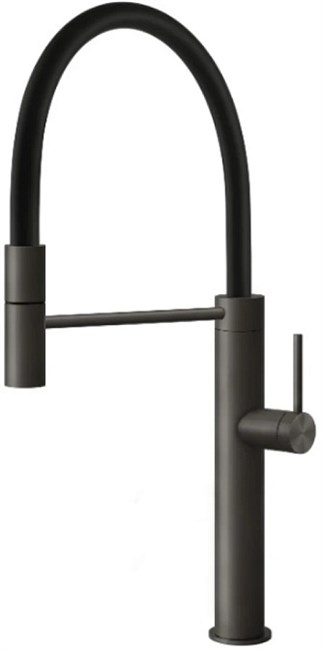 Смеситель для кухни Gessi GESSI 316                                                    
                            60010#707 цвет-Black Metal Brushed PVD 60010#707