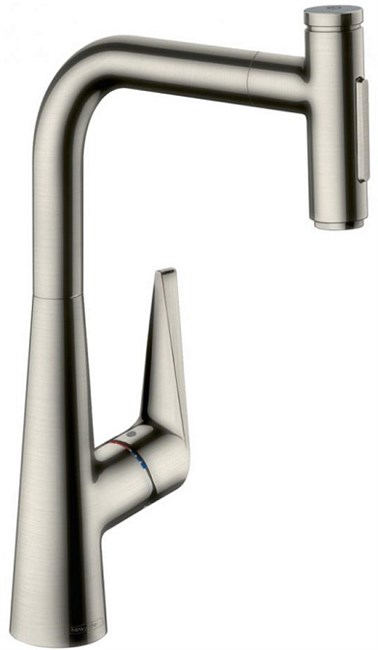 Смеситель для кухни HANSGROHE TALIS SELECT M51                                                    
                            73867800 нерж.сталь 73867800