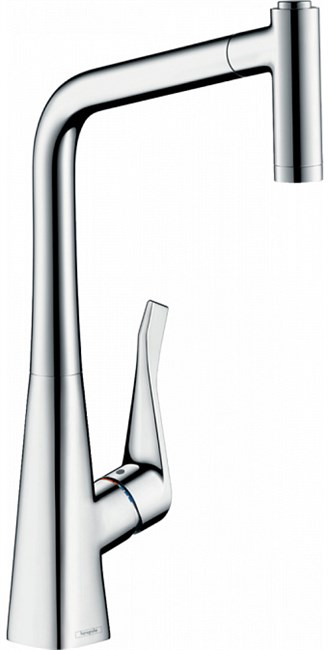 Смеситель для кухни HANSGROHE METRIS M71                                                    
                            73801000 хром 73801000