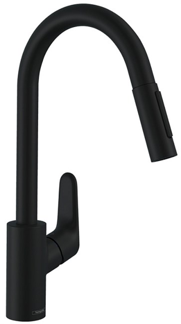 Смеситель для кухни HANSGROHE Focus M41                                                    
                            31815670 матовый черный 31815670