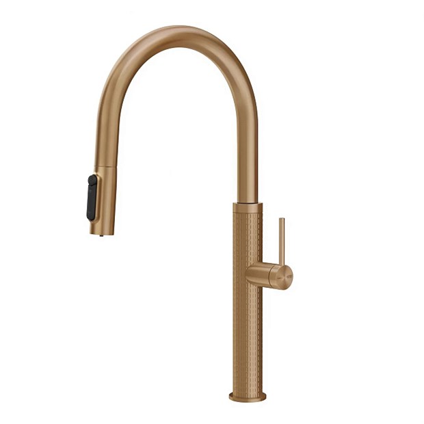 Смеситель для кухни Gessi 316 MECCANICA                                                    
                            60824#726 цвет-warm bronze brushed PVD 60824#726