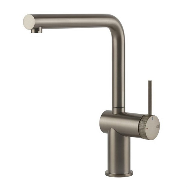Смеситель для кухни Gessi INEDITO-GODRONATO                                                    
                            60471#149 finox brushed nickel 60471#149