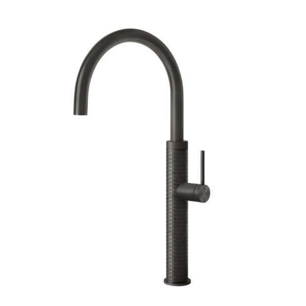 Смеситель для кухни Gessi                                                     
                            60018#707 black metal brushed PVD 60018#707