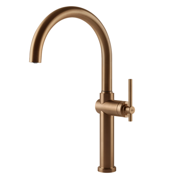 Смеситель для кухни Gessi HABITO                                                    
                            60670#726 цвет-warm bronze brushed PVD 60670#726