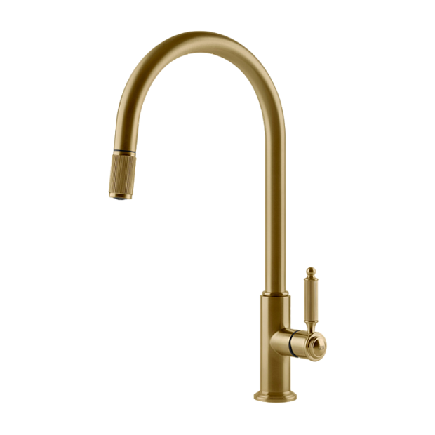 Смеситель для кухни Gessi VENTI20                                                    
                            60622#716 цвет-Gold Brushed PVD 60622#716