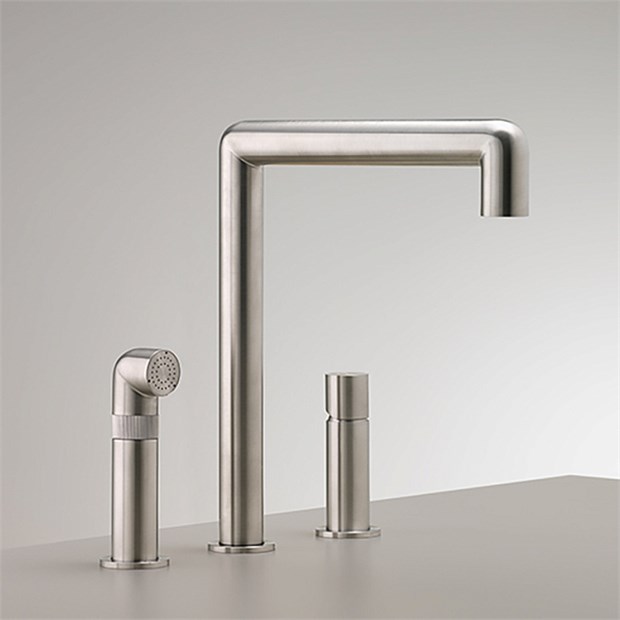 Смеситель для кухни CEA Cartesio                                                    
                            CAR08S сталь CAR08S