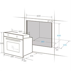 Газовые духовые шкафы встраиваемые люкс