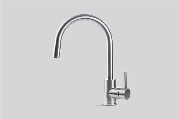 Смеситель для кухни Falmec Pure Steel Round                                                    
                            MPSR.00#SSF MPSR.00#SSF