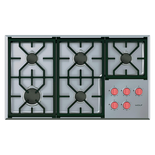 Газовая варочная панель Sub-Zero & Wolf ICBCG365P/S ICBCG365P/S