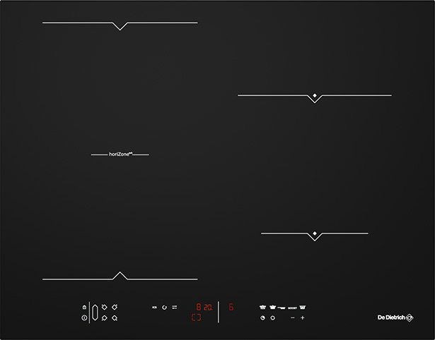 Варочная панель De Dietrich HORIZONE                                                    
                            DPI7654B DPI7654B