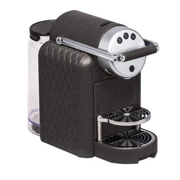 Кофемашина  GioBagnara ZENIUS DIAMONDS                                                    
                            PFN015D кожа-Calfskin Nappa F20 Black PFN015D