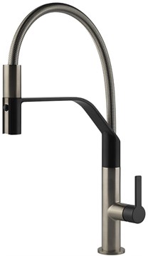 Смеситель для кухни Gessi Mesh                                                    
                            60005#599 матовый черный/Finox 60005#599