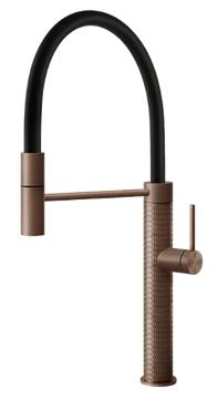 Смеситель для кухни Gessi 316 MECCANICA                                                    
                            60012#708 Copper Brushed 60012#708