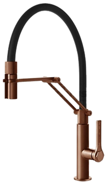Смеситель для кухни Gessi OFFICINE                                                    
                            60055#708 Copper Brushed PVD 60055#708