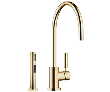 Смеситель для кухни Dornbracht Tara                                                    
                            33826888-09+27721970-09 цвет-латунь 33826888-09+27721970-09