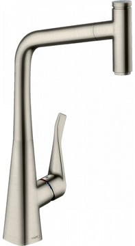 Смеситель для кухни HANSGROHE METRIS SELECT M71                                                    
                            14884800 нерж.сталь 14884800