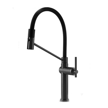 Смеситель для кухни Gessi                                                     
                            60664#299 цвет-черный матовый 60664#299