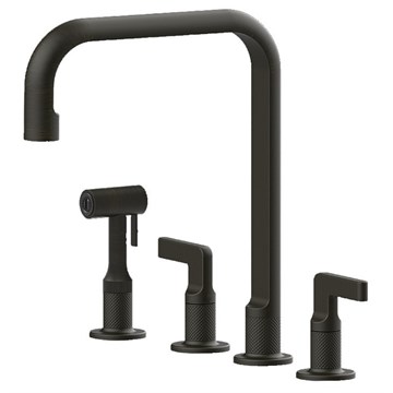 Смеситель для кухни Gessi INCISO                                                    
                            58703#187 бронза состаренная 58703#187