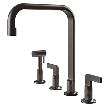 Смеситель для кухни Gessi INCISO                                                    
                            58703#299 черный матовый 58703#299