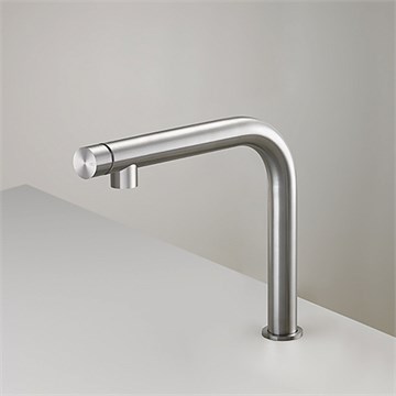 Смеситель для кухни CEA Gastone                                                    
                            GAS23S сталь матовая GAS23S