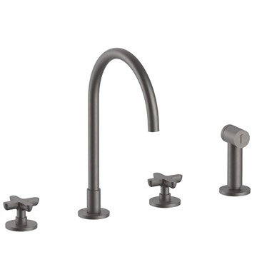 Смеситель для кухни Fantini ICONA CLASSIC                                                    
                            53.P5.R051 Matt Gun Metal PVD 53.P5.R051