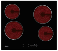 Встраиваемая электрическая варочная панель Midea MCH64140