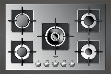 Варочная панель Fulgor                                                     
                            FSH 775 G DWK XX FSH 775 G DWK XX