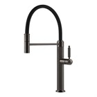 Смеситель для кухни Gessi VENTI20                                                    
                            60634#707 цвет-Black Metal Brushed PVD 60634#707