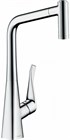 Смеситель для кухни HANSGROHE METRIS M71                                                    
                            73801000 хром 73801000