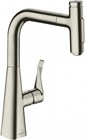 Смеситель для кухни HANSGROHE METRIS SELECT M71                                                    
                            73817800 сталь 73817800