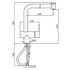 Смеситель для раковины Zucchetti                                                     
                            ZGL367 ZGL367