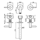 Смеситель для раковины Zucchetti                                                     
                            ZIS3640.C3 ZIS3640.C3