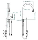 Смеситель для кухни THG Les Ondes G8A-6181D