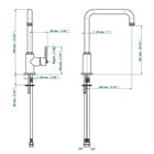 Смеситель для кухни THG                                                     
                            G7C-6181N G7C-6181N