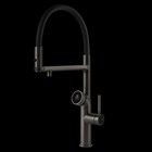 Смеситель для кухни Gessi Vita                                                    
                            60722#707  цвет-black metal brushed PVD 60722#707