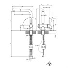 Смеситель для кухни Gessi ACCIAIO                                                    
                            60598#239 цвет-steel brushed 60598#239