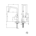 Смеситель для кухни Gessi STELO                                                    
                            60305#031 цвет-хром 60305#031