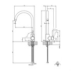 Смеситель для кухни Gessi NEUTRON                                                    
                            20570#031 цвет-хром 20570#031