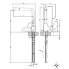 Смеситель для кухни Gessi                                                     
                            17169#299 цвет-черный матовый 17169#299