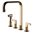 Смеситель для кухни Gessi INCISO                                                    
                            58703#735 warm bronze PVD 58703#735