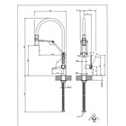 Смеситель для кухни Gessi OFFICINE                                                    
                            60055#031 хром 60055#031