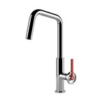 Смеситель для кухни Gessi OFFICINE V                                                    
                            60201#031 хром, рычаг красный 60201#031
